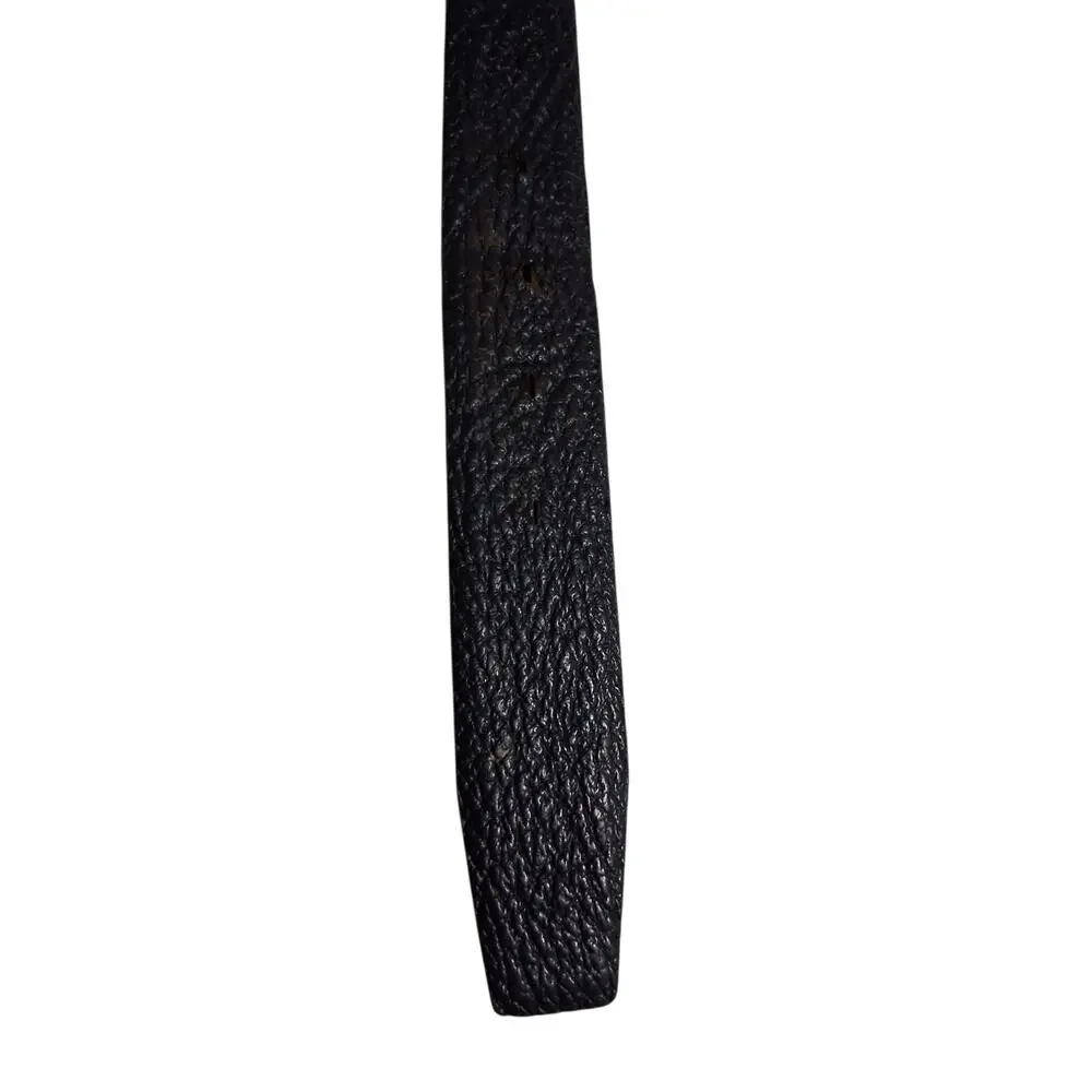 Mens size 36 Shark Belt‎ Casual Professional Teacher Casual Black Leather Luxury